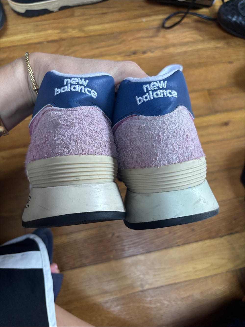 New Balance x Aime Leon Dore Pink Men’s Sneakers - Picture 6 of 7